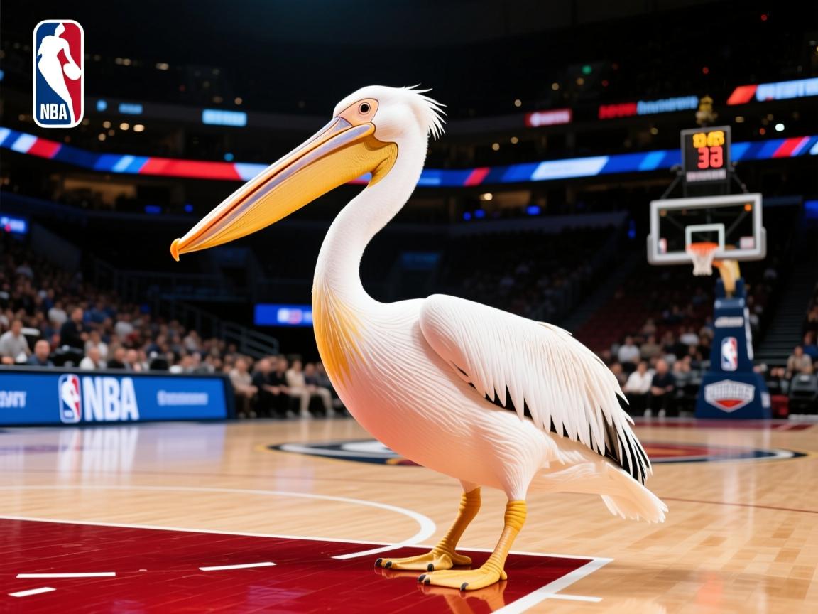 鹈鹕队在NBA比赛中打出精彩表现