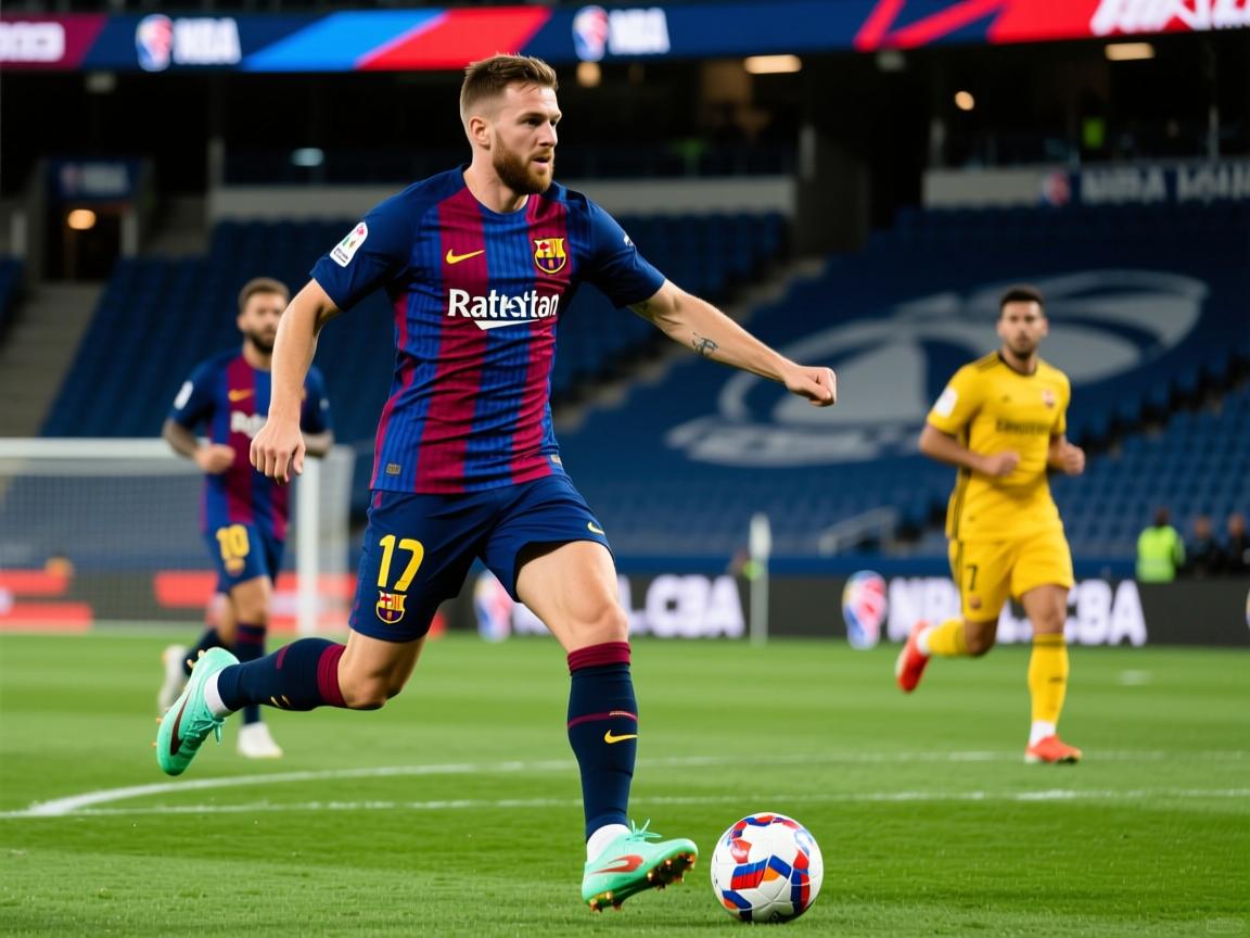 亚特兰大前锋乔泽普-伊利奇梅开二度，取胜 巴塞罗那  第1张