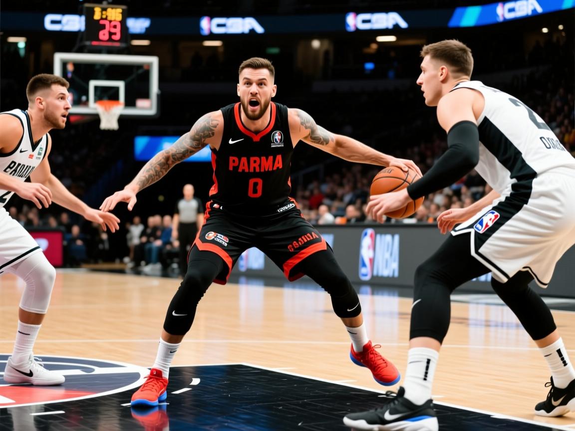 帕尔马中锋状态神勇,对手晕头转向难以抵挡 第3张